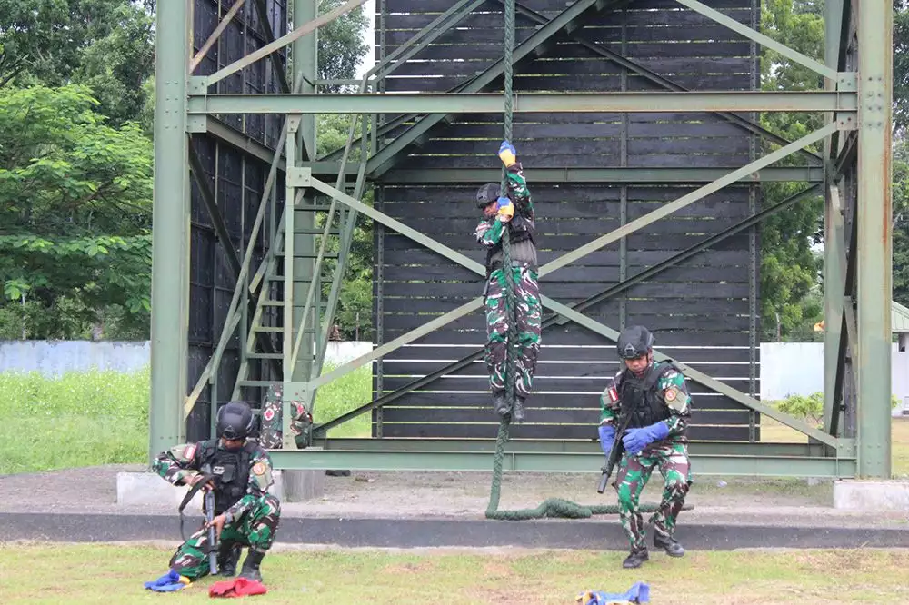 Prajurit Taruna Aau Mengenal Lebih Dekat Batalyon Komando Kopasgat